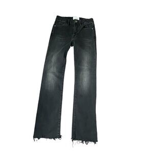 Black Frame Le Mini Boot Jeans